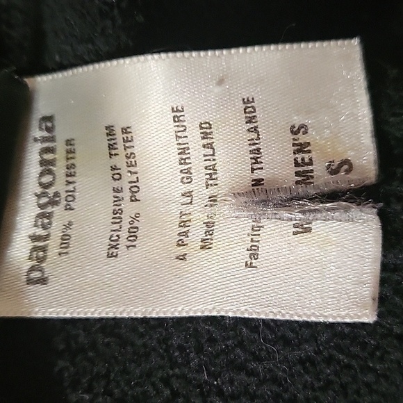 PATAGONIA Plush Fleece Pants Drawstring Waist‎ Athleisure Relaxed Fit Wide Leg - Picture 6 of 6